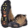 Aliglow Ice Snow Grips Over Shoe/Boot Traction tacchetti Spikes antiscivolo Calzature