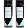 VIDALFORCE Fibre Capillari Naturali Pack 2x30gr = 60gr per Diradamento Capelli - Polvere Volumizzante 100% Vegetale Colore Castano Medio - Resistente a Sudore e Pioggia - Effetto Istantaneo Naturale