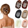 Yoaeyok 6 Pezzi Pinze per Capelli, Fermaglio Capelli Plastica Mollettone Capelli Piatte Donna Grandi, Accessori Capelli per Ragazze e Donna, per Capelli Sottili e Spessi