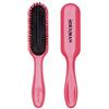 Denman Tangle Tamer Mini (Pink) Detangling Brush For Curly Hair And Black Natural Hair - use with both Wet & Dry Hair, D90