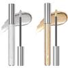 Dyceittdia 2.4g Rossetti argento e 2.4g Rossetti Dorato, Smalto labbra antiaderente, Colore a lunga durata, lipsticks6