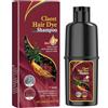 Jimklpy Shampoo Colorante Rosso Per Capelli, Tintura Permanente, Fissa La Tinta E Dona Una Lucentezza Prolungata, Per Coprire I Capelli Bianchi E Rinvigorire Il Colore Sbiadito