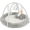 Mamas & Papas Interactive Activity - Tappetino da gioco per bambini, con scritta Welcome to The World