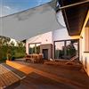 HAIKUS Tenda a Vela Impermeabile Quadrata 3x3 m, Protezione Raggi UV 98%, Telo Vela Ombreggiante Rettangolare 300x300 cm, Tenda da Sole per Esterno, Giardino Terrazzo, Grigia