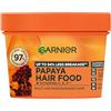 Garnier - Ultimate Blends Hair Food Papaya, maschera per capelli 3-in-1, per riparare i capelli danneggiati, 390 ml
