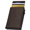 Gentlemen's HD Gentlemen's Cardholder - Porta carte di credito con scomparto portamonete e protezione RFID - Portafoglio da uomo piccolo - Portafoglio da uomo - Portafoglio con portamonete - Smart Wallet per carte e