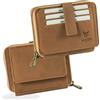 Matador Portafoglio Uomo con Portamonete Pelle RFID Marrone Chiaro NextGen | Marrone Chiaro NextGen: portamonete ampio con bottone, gettone carrello incluso, RFID TÜV, uomo e donna, scatola regalo.