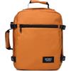 KCB Zaino da cabina Underseat | Zaino low-cost | Borsa cabina aereo | Bagagli per Ryanair e Vueling | Bagagli per Easyjet | Zaino da viaggio | Borsa a mano cabina | 100% Vegana, Mostarda, M, Moderno