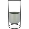 Vinthera Moa Supporto con vaso 18 x 18 x 39 cm