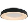 V-TAC VT-7925 Lampadario led 49W triac dimmerabile 60cm plafoniera rotonda montaggio plafone colore nero 3000K - 15346