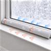 Totsy Baby Paraspifferi porta isolante 90 cm - Salsicciotto sottoporta e finestra antivento decorativo Ideale per ingresso casa finestre e cuscino per cameretta bambini Cotone oeko-tex Coniglio
