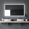 Talos Specchio per Bagno a LED Moon 120x70 cm - Colore Chiaro 4200 Kelvin - Design Moderno e Rivestimento di Alta qualità
