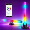 Turmegtt 2pcs LED Gaming Bar Light Bar LED Multicolor Barra luminosa 16 Milioni di Colori RGB per Gaming Room, Colonna luminosa con Applicazione, Telecomando, Sincronizzazione Musicale e Modalità Scena