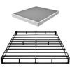 VEVOR Base Struttura Letto a Molle Capacità a Carico max. 1587,57 kg Rete a Doghe con Rivestimento in Tessuto Lavabile, Struttura per Letto Matrimoniale Queen Size, Base per Letto in Metallo