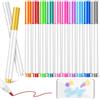 Hemobllo 12 pezzi Pennarelli Cancellabili per Lavagna Luminosa LED Pennarelli Lavabili per Regalo di Natale Disegno e Doodle Ragazzo Ragazza Tavola Acrilica