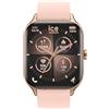 ICE-WATCH - ICE fit RT 3.0 Rose-gold Nude - Orologio sportivo connesso rose-gold da Donna con Cinturino in silicone - 025280 (1,97 pollici)