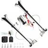 NEWFUN Tromba Camion 12v, Clacson 12v, Trombe Auto 12v, 12V 150dB Air Horn, Rivestimento Elettroforetico Catodico, per Autocarri Auto Tricicli Barche Ecc (Compressore Incluso Nel Kit)