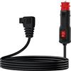 YINGAYOU Cavo di alimentazione CC per frigorifero auto, 12 V/24 V CC, cavo di alimentazione per accendisigari per auto, frigorifero, frigorifero, della maggior parte delle marche (3,5 m/11 ft)