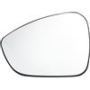 A ABSOPRO Specchio Retrovisore Laterale Sinistro Per Fiat Panda 15-20 1pc | Materiale: Vetro Reale, Colore: Bianco, Funzione: Riscaldato, 16cm, 2 Pin, Per Citroen C4 SpaceTourer 18-23, 1 Pezzo