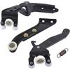 Bisenya Guida a Rulli per Porta Scorrevole Set Completo Superiore + Centrale + Inferiore Destra Compatibile con Trans-porter T5 Multi-van V 7H0843436B