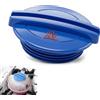 GZDILUOGS Coperchio Di Chiusura Del Serbatoio Del Liquido Refrigerante, Coperchio Del Serbatoio Di Espansione Del Radiatore 3B0121321, Blu, Per VW Golf Polo Passat T5