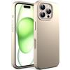 N NEWTOP Custodia Cover Compatibile per iPhone 16 Pro Max, ORI CASE TPU Silicone Semi Rigido Colori Fodera Interna Microfibra Morbida Protezione Anti Urto Tocco Liscio Guscio Resistente (Beige)