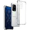 REY Cover in Gel TPU Anti-Shock per XIAOMI Black Shark 5 PRO, Morbido Silicone Custodie Protettivo Case, Anti-Scratch, Protettiva Sottile Back Cover
