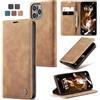 Ottcooed Cover per iPhone 16 Pro Max Custodia, Cover Pellicola a Libro Portafoglio in Pelle Porta Carte Protettiva Slot per Scheda Flip Case Wallet Case con iPhone 16 Pro Max, Marrone