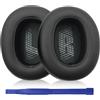 Aiivioll E65 Cuscino per l'orecchio di ricambio per JBL E65 (E65BTNC)/Live 650 (650NC 650BTNC)/Live 660 (660NC 660BTNC)/Duet NC Wireless Over-Earphone (Black)