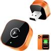 MYCIMRE 2026 Adattatore Wireless CarPlay, Design Mini USB per Auto con CarPlay Cablato, CarPlay Wireless Compatibile con iOS 10+ & iPhone 6+, USB/Tipo C, Plug & Play Connessione Bluetooth Stabile