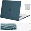 MOSISO Cover Compatibile con MacBook Pro 16 Pollici Custodia 2025 2024 2023 2022 2021 M4 M3 M2 M1 A3403 A3186 A2991 A2780 A2485,Case&Copritastiera&Proteggi Schermo&Storage Borsa,Deep Teal