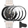 Lemxiee 3 Pezzi Pellicola per OnePlus Watch Lite & OPPO Watch S