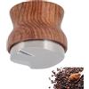 Gsycle Distributore Di Caffè 53mm, Pressino Livellatore Con Manico In Legno Di Noce Distributore Caffè In Acciaio Inox E Noce Strumento Per Livellare Il Caffè Macinato