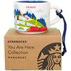 Starbucks You Are Here France - Ornamento in ceramica, 56,7 g