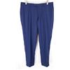 SUITSUPPLY Brescia Pantaloni Da Uomo UK46S Blu In 100% Lana Foderati Con Pinces