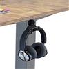 AUXPhome Supporto magnetico per cuffie fino a 1 kg, supporto regolabile per cuffie per computer/gaming