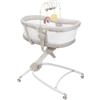 Chicco Baby Hug 4in1 Armonia, Culla, Sdraietta, Seggiolone e Sedia da Tavolo 0-36 Mesi, Altezza Regolabile a Pedale, Barra Gioco e Tessuto a Rete per Circolazione Aria, Soluzione Salvaspazio