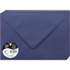 Clairefontaine 5642C - Pacco da 20 Buste gommate - Formato C5 16,2x22,9cm - 120g/m² - Colore blu notte -Inviti Eventi e Corrispondenza - Gamma Pollen - Carta Premium Liscia