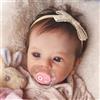 Hengluck Bambole Reborn Femmina 18 Pollici Realistico Vinile Silicone Morbido Simulazione Bebe Realistica Fatto a Mano Reborn Toddler Bambini Giocattolo