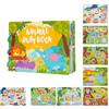 KUKUTrue® Montessori Giocattolo 1 2 3, Animal Busy Book, Giochi da 1 Anno, Libro Quiet Animali, Giocattolo Montessori, Libro Quiet da 1 Anno, Regalo 1 2 3 Bambini Ragazzi Ragazze