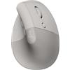 Logitech Lift Vertical Sand (Rechtsh?ndig) Ergonomische Maus, kabellos, Bluetooth, Logi Bolt Adapter, Unterst?tzt Logi Options+