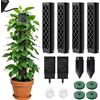 Haoledy Asta di muschio autoirrigante per piante d'appartamento Monstera