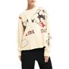 Desigual Felpa della Collezione Donna, Grigio, XS