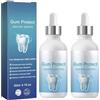 Wootapson 2PC Gum Protect Repair Drops, Gocce Di Trattamento Per La Rigenerazione Delle Gengive, Allevia il Rossore, il Gonfiore e il Fastidio alle Gengive, Migliora la Recessione Gengivale