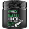 GEN GERMAN ELITE NUTRITION BCAA Ultra Tabs - 365 Compresse | 1000 mg di BCAA per Compressa - Rapporto Ottimale 2:1:1 - Complesso di Aminoacidi con Leucina, Isoleucina e Valina - Vegano