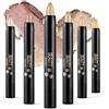 Boobeen 6PCS Crema Ombretto Stick Impermeabile Matita Ombretto Crayon Occhi Illuminante Stick Shimmer Ombretti Penna Creare Glitter Trucco Occhi, Facile da Usare