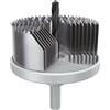 Bosch 8x Set di seghe a tazza con mandrino per legno e cartongesso (per Cartongesso, Legno tenero, Ø 25, 32, 38, 44, 51, 57, 63, 68 mm, Professional Accessorio Trapanoi)