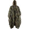 Zicac Telo Mimetico, Ghillie Suit,Tuta Mimetica con Foglie in Poliestere 3D,Abbigliamento da Caccia Invisibile nella Foresta per la Caccia Fotografica