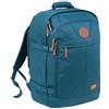 Cabin Max CabinMax Metz - Borsa da cabina per EasyJet, Ryanair, Wizz Air e altro, zaino da viaggio per aerei, in poliestere riciclato, cinghie di compressione, resistenti, Petrol Blu 55x40x20cm, Bagaglio a mano