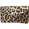 modamoda de P11 Portafoglio da donna in pelle 16 x 10 cm, realizzato a mano in Italia, Leo Gold-met, m, piccolo portamonete leggero